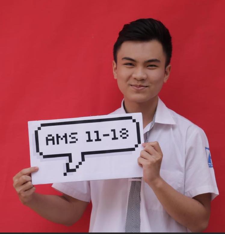 Duc at Hanoi-Amsterdam High School